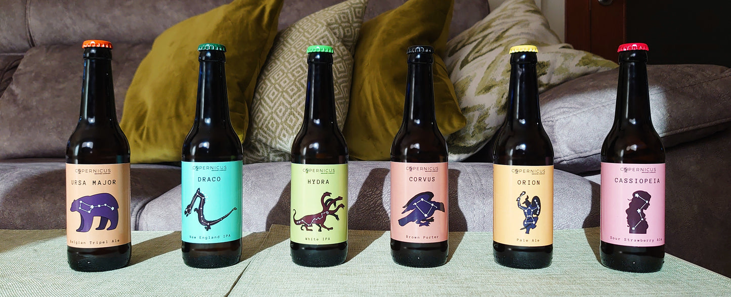 Catálogo de cervezas artesanales Copernicus Brewing Company