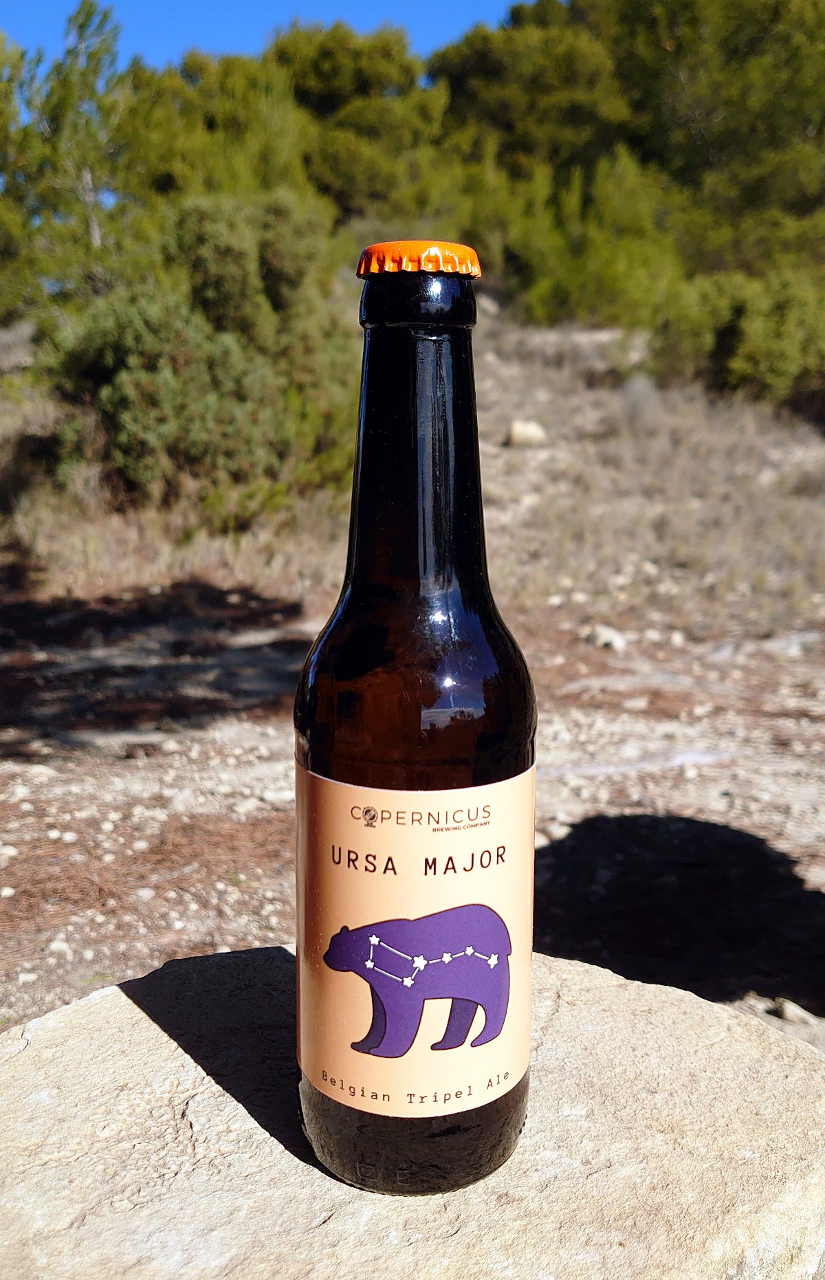 Botellín de 33cl de cerveza Copernicus Ursa Major - Belgian Tripel Ale