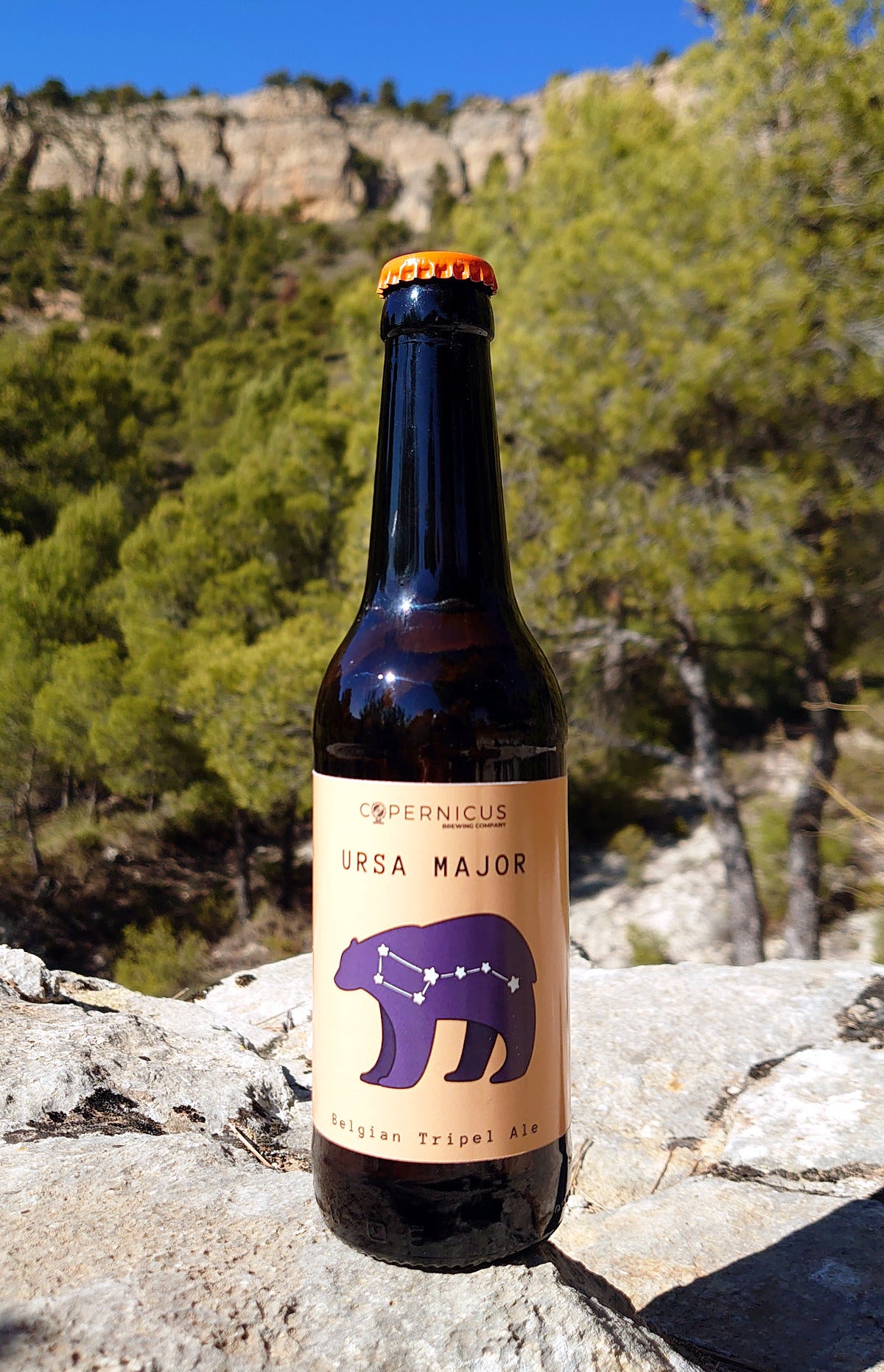 Botellín de 33cl de cerveza Copernicus Ursa Major - Belgian Tripel Ale
