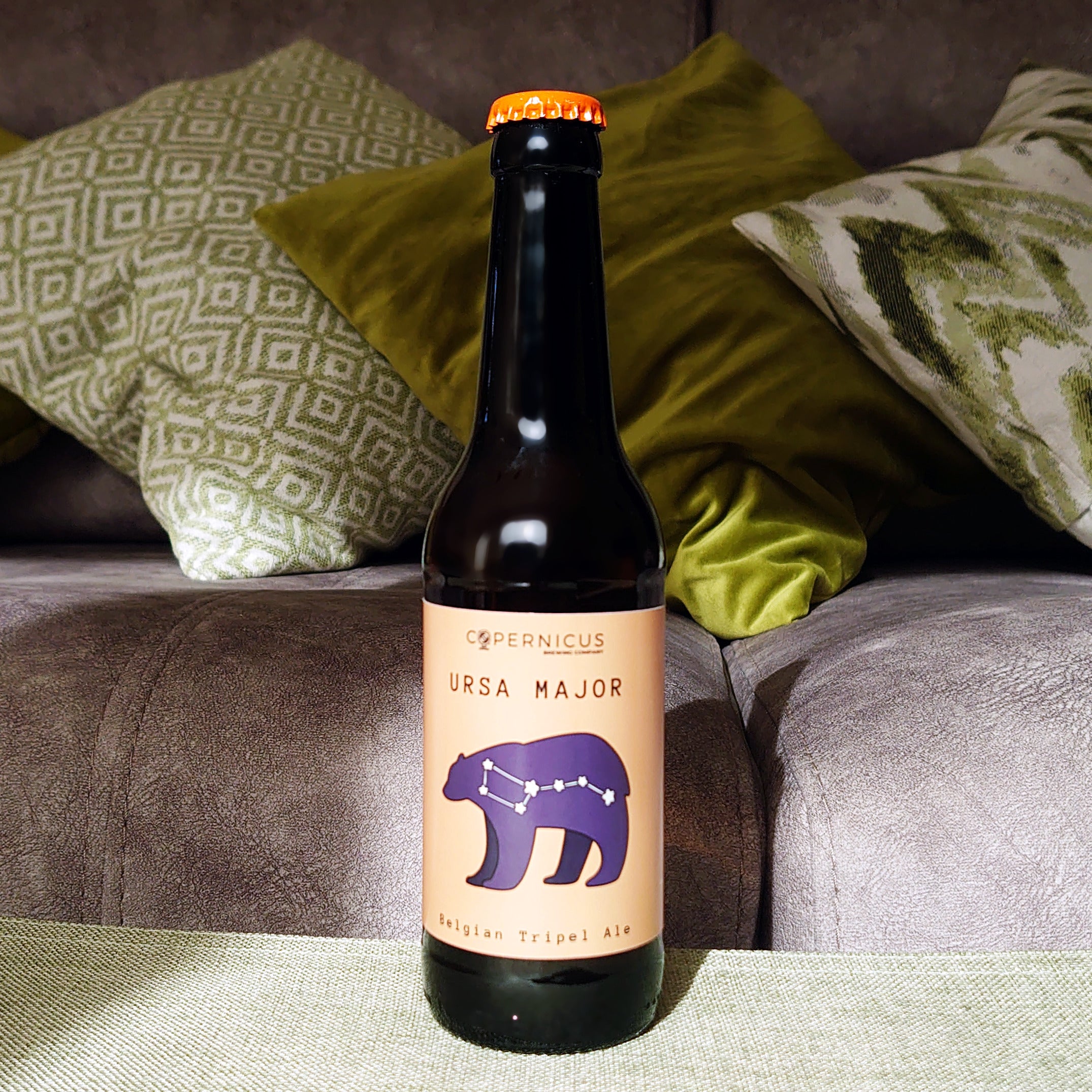 Botellín de 33cl de cerveza Copernicus Ursa Major - Belgian Tripel Ale