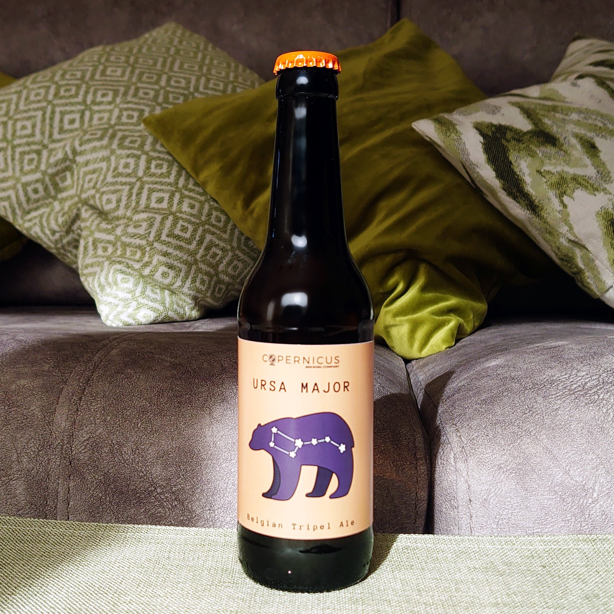 Botella de 33cl de cerveza Copernicus Ursa Major - Belgian Tripel Ale